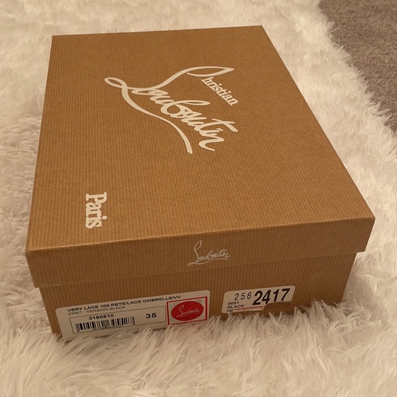 Christian Louboutin Very Lace Pumps, 35 - Picture 3 of 9